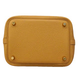 【6ge6131】エルメス ハンドバッグ ピコタンロックPM トリヨンクレマンス ビスキュイ ゴールド金具 K刻印【中古】レディース