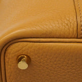 【6ge6131】エルメス ハンドバッグ ピコタンロックPM トリヨンクレマンス ビスキュイ ゴールド金具 K刻印【中古】レディース