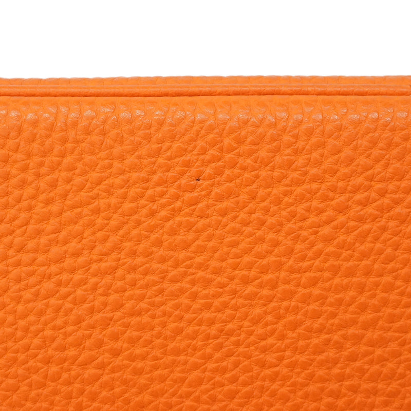 【6ge6132】エルメス ハンドバッグ バーキン30 トゴ オレンジ シルバー金具 □M刻印【中古】レディース
