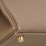 【6ge6139-g】エルメス ハンドバッグ ケリー25 トゴ エトゥープ ゴールド金具 W刻印 2wayバッグ【中古】レディース