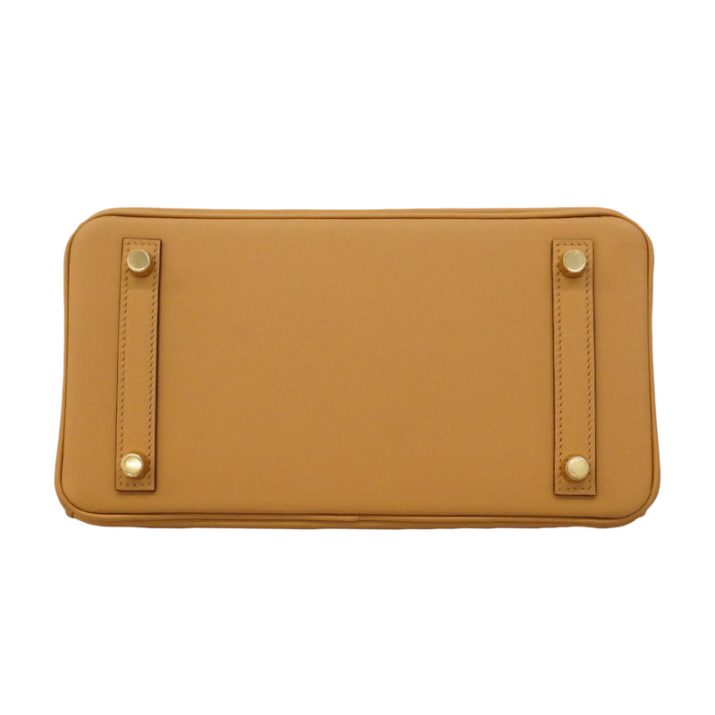 【6ge6142-g】エルメス ハンドバッグ バーキン25 スイフト ビスキュイ ゴールド金具 G刻印【中古】レディース
