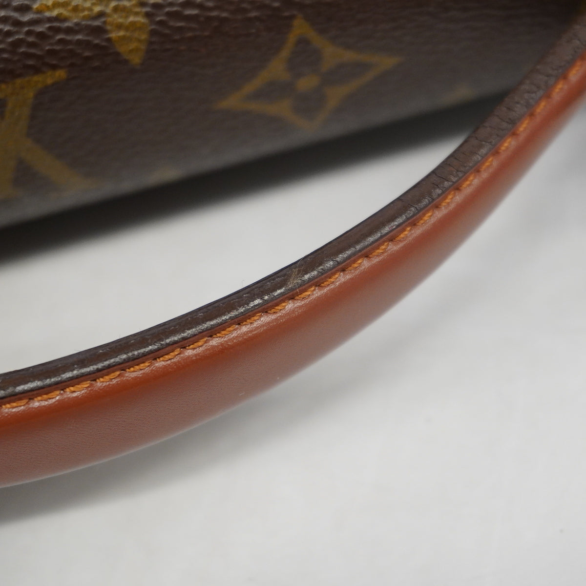 【6ge6149】ルイヴィトン ハンドバッグ モノグラム モンソー26 M51187 ブラウン 2wayバッグ【中古】レディース