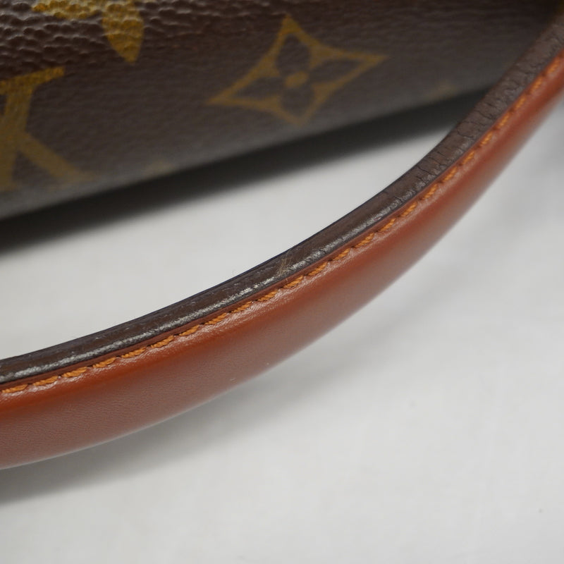 【6ge6149】ルイヴィトン ハンドバッグ モノグラム モンソー26 M51187 ブラウン 2wayバッグ【中古】レディース