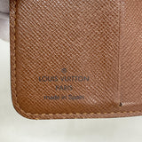 【6ge6156】ルイヴィトン 財布 モノグラム コンパクトジップ M61667 ブラウン【中古】レディース