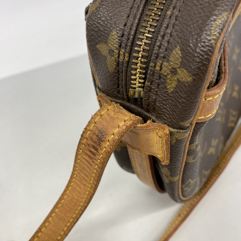 【6ge6165】ルイヴィトン ショルダーバッグ モノグラム ジュヌフィーユMM M51226 ブラウン【中古】レディース