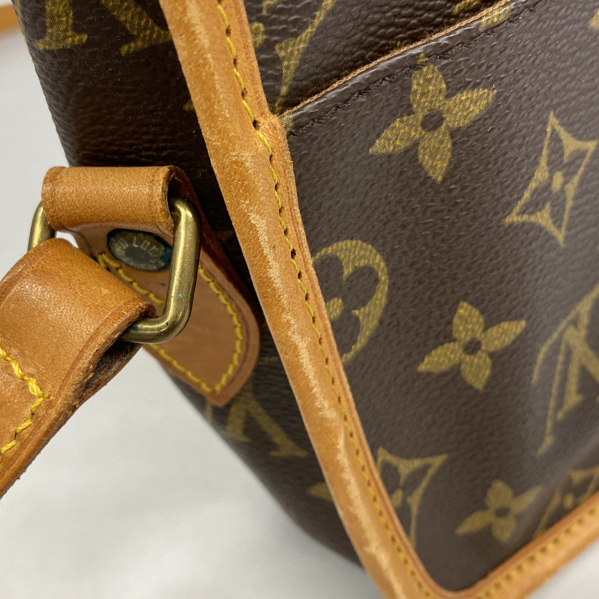【6ge6166】ルイヴィトン ショルダーバッグ モノグラム ジベシエールPM M42248 ブラウン【中古】レディース