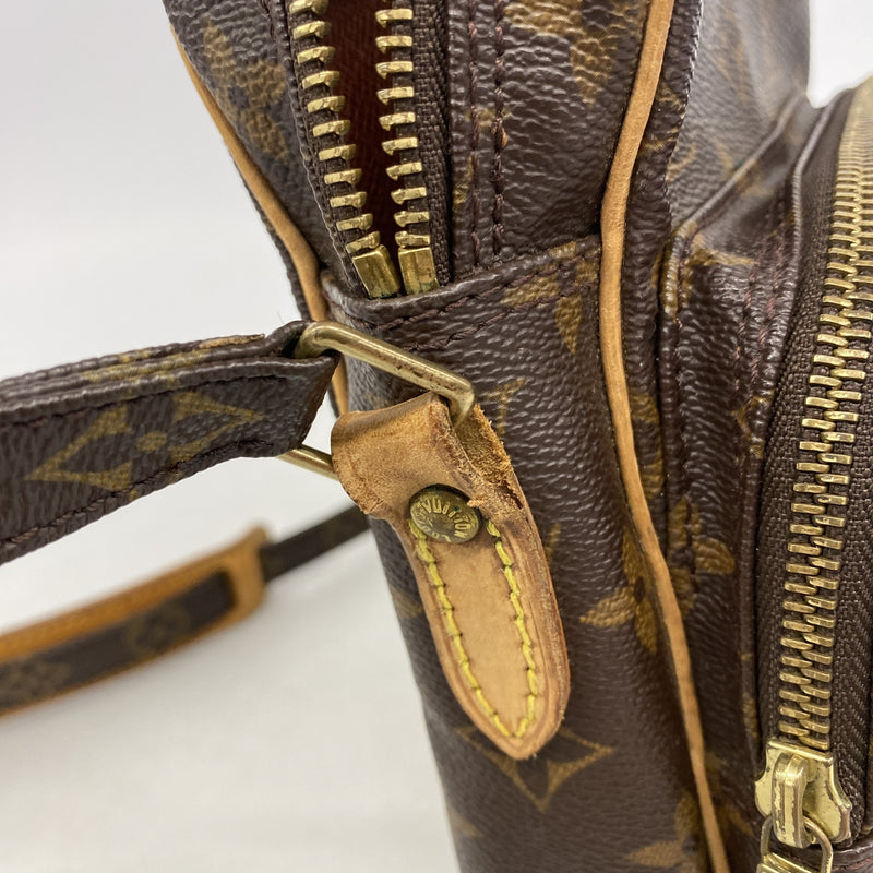 【6ge6167】ルイヴィトン ショルダーバッグ モノグラム アマゾン M45236 ブラウン【中古】レディース