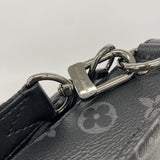 【6ge6169】ルイヴィトン ショルダーバッグ モノグラム・エクリプス リバース トリオメッセンジャー M69443 ブラック グレー【中古】メンズ