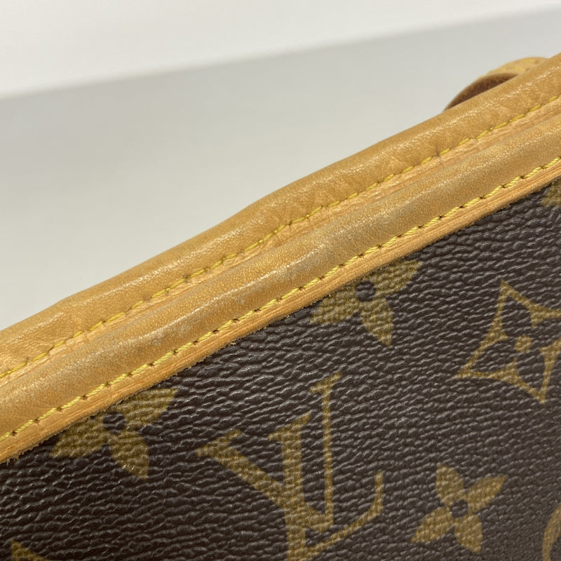 【6ge6170】ルイヴィトン トートバッグ モノグラム ネヴァーフルPM M40155 ブラウン【中古】レディース