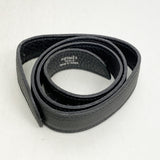 【6ge6175】エルメス ショルダーバッグ マサイPM トリヨンクレマンス ブラック シルバー金具 □K刻印【中古】レディース