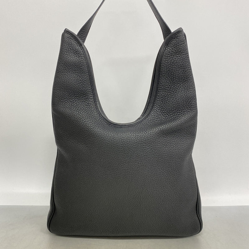 【6ge6175】エルメス ショルダーバッグ マサイPM トリヨンクレマンス ブラック シルバー金具 □K刻印【中古】レディース