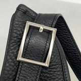 【6ge6175】エルメス ショルダーバッグ マサイPM トリヨンクレマンス ブラック シルバー金具 □K刻印【中古】レディース