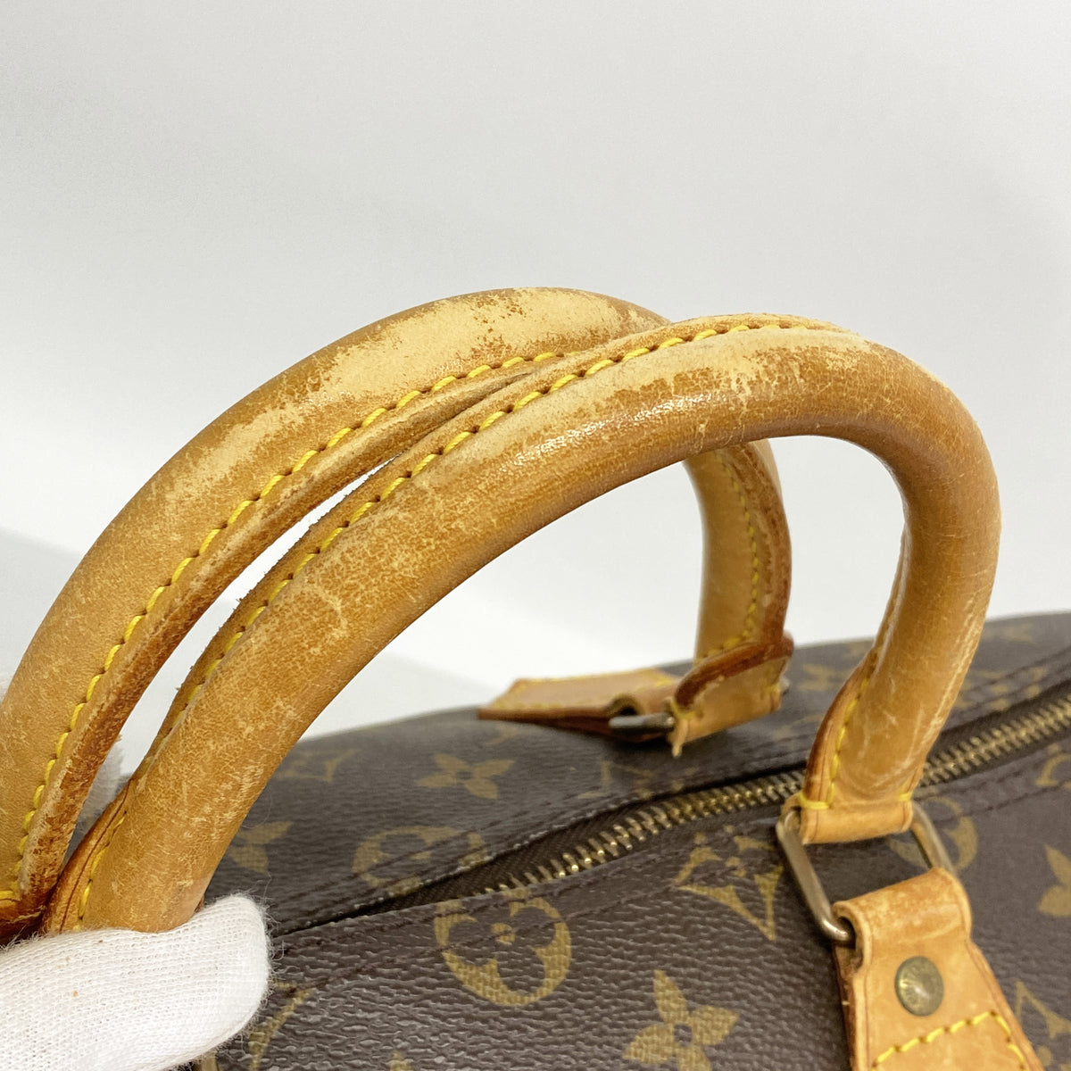 【6ge6178】ルイヴィトン ハンドバッグ モノグラム スピーディ35 M41107 ブラウン【中古】レディース