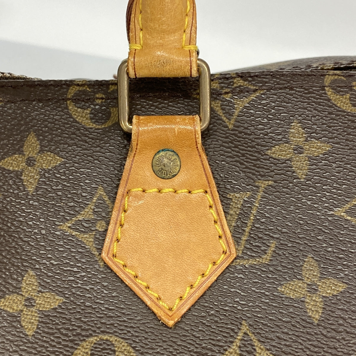 【6ge6178】ルイヴィトン ハンドバッグ モノグラム スピーディ35 M41107 ブラウン【中古】レディース