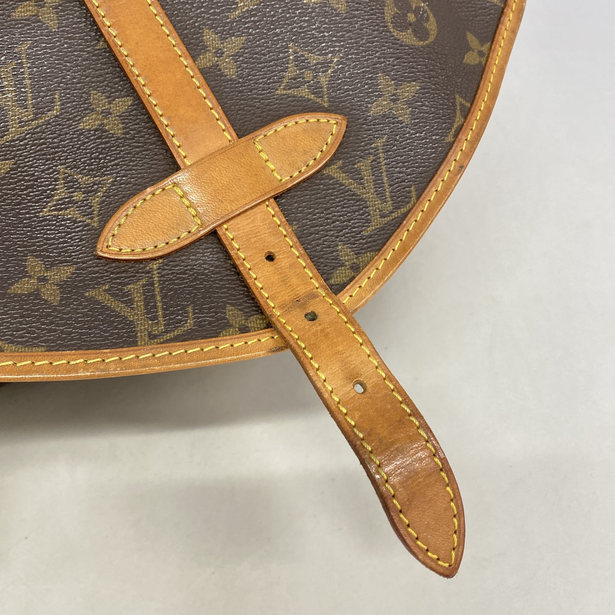 【6ge6179】ルイヴィトン ショルダーバッグ モノグラム ソミュール30 M42256 ブラウン【中古】レディース