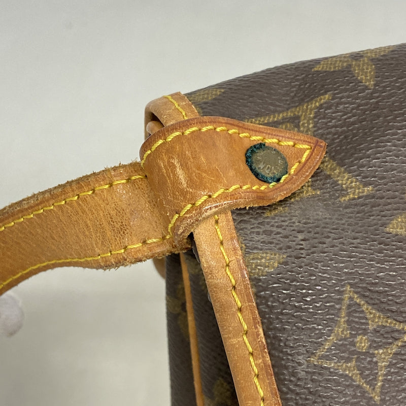 【6ge6179】ルイヴィトン ショルダーバッグ モノグラム ソミュール30 M42256 ブラウン【中古】レディース