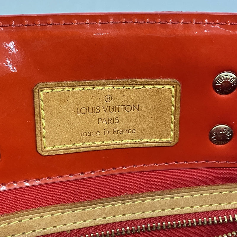 【6ge6182】ルイヴィトン ハンドバッグ ヴェルニ リードPM M91088 ルージュ【中古】レディース