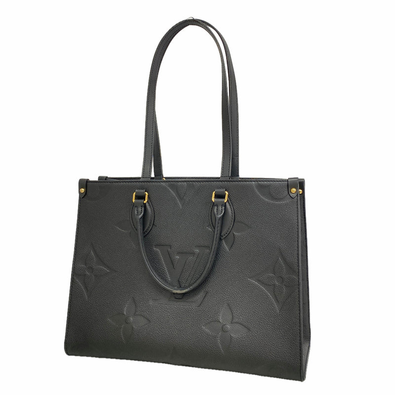 【6ge6183】ルイヴィトン トートバッグ モノグラム・アンプラント オンザゴーMM M45595 ノワール 2wayバッグ【中古】レディース
