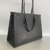 【6ge6183】ルイヴィトン トートバッグ モノグラム・アンプラント オンザゴーMM M45595 ノワール 2wayバッグ【中古】レディース