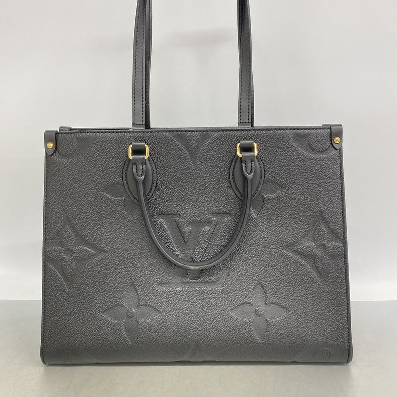 【6ge6183】ルイヴィトン トートバッグ モノグラム・アンプラント オンザゴーMM M45595 ノワール 2wayバッグ【中古】レディース