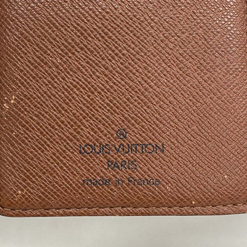 【6ge6185】ルイヴィトン 財布 モノグラム ポルトモネビエヴィエノワ M61663 ブラウン【中古】レディース