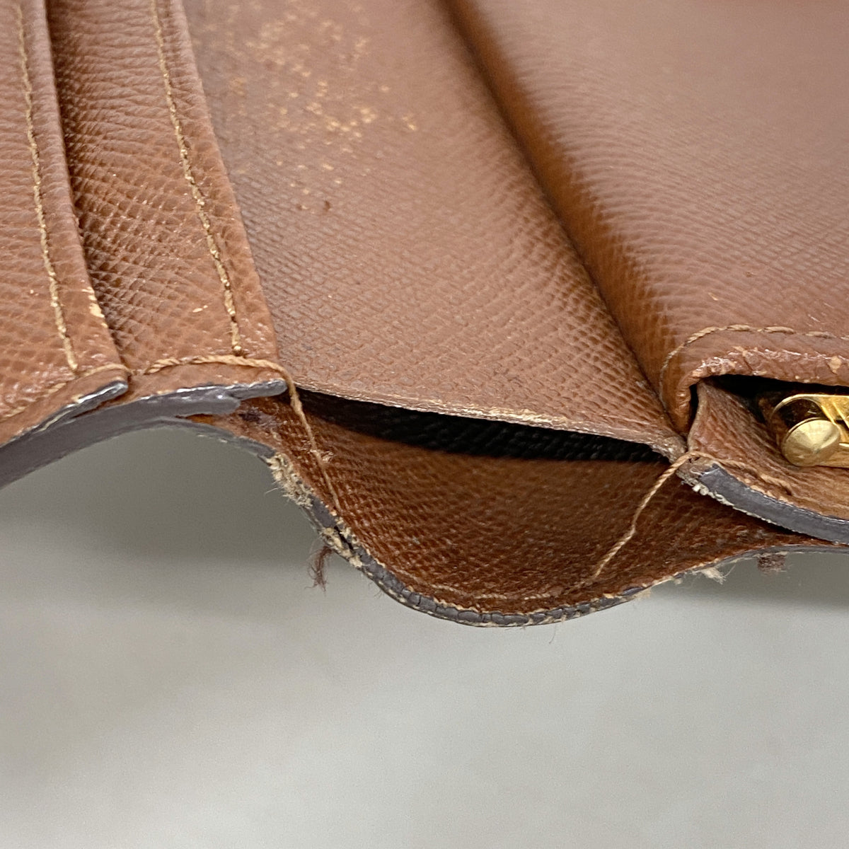 【6ge6185】ルイヴィトン 財布 モノグラム ポルトモネビエヴィエノワ M61663 ブラウン【中古】レディース