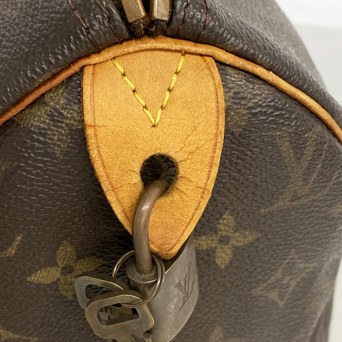 【6ge6188】ルイヴィトン ハンドバッグ モノグラム スピーディ30 M41108 ブラウン【中古】レディース
