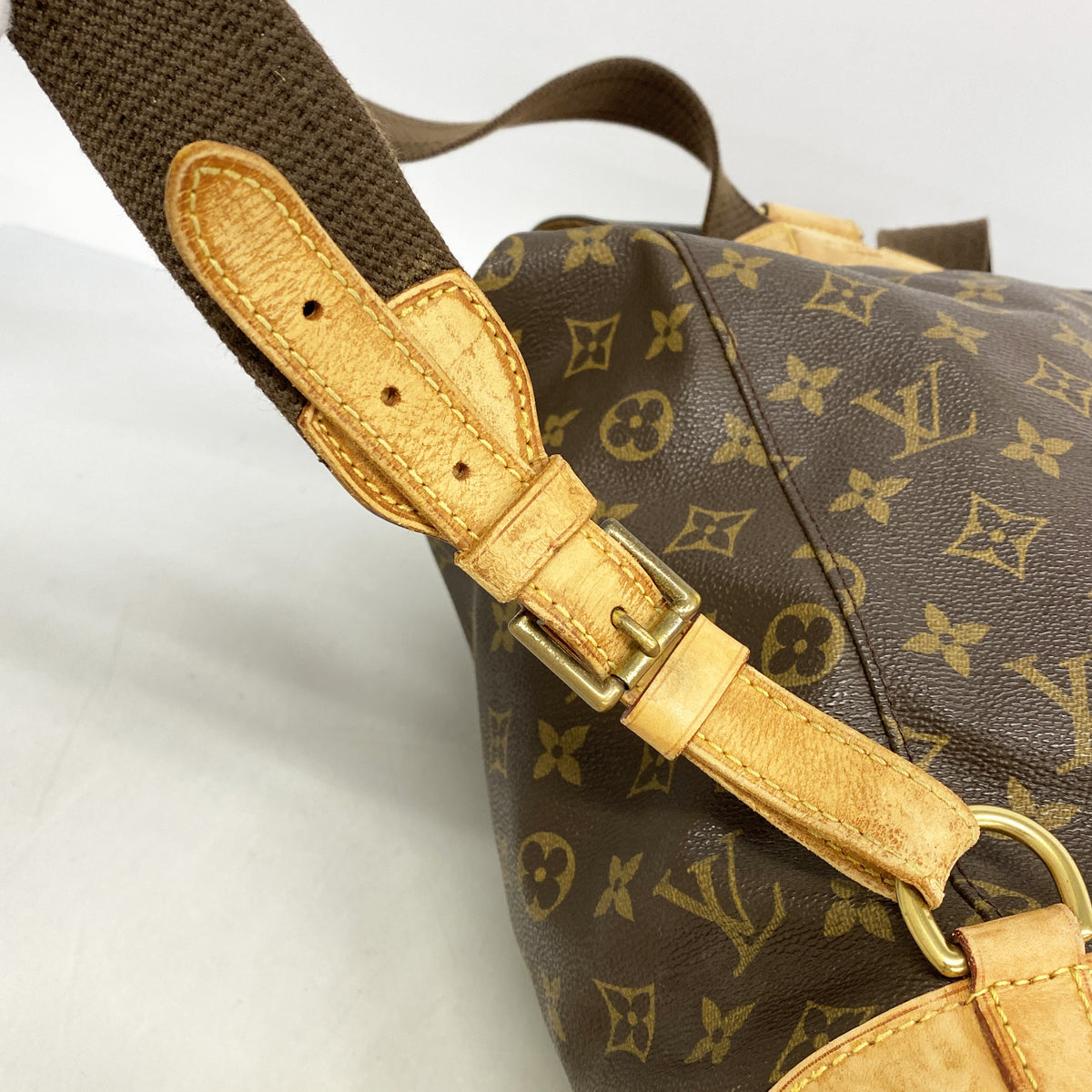 【6ge6189】ルイヴィトン リュック・デイパック モノグラム モンスリGM M51135 ブラウン【中古】レディース