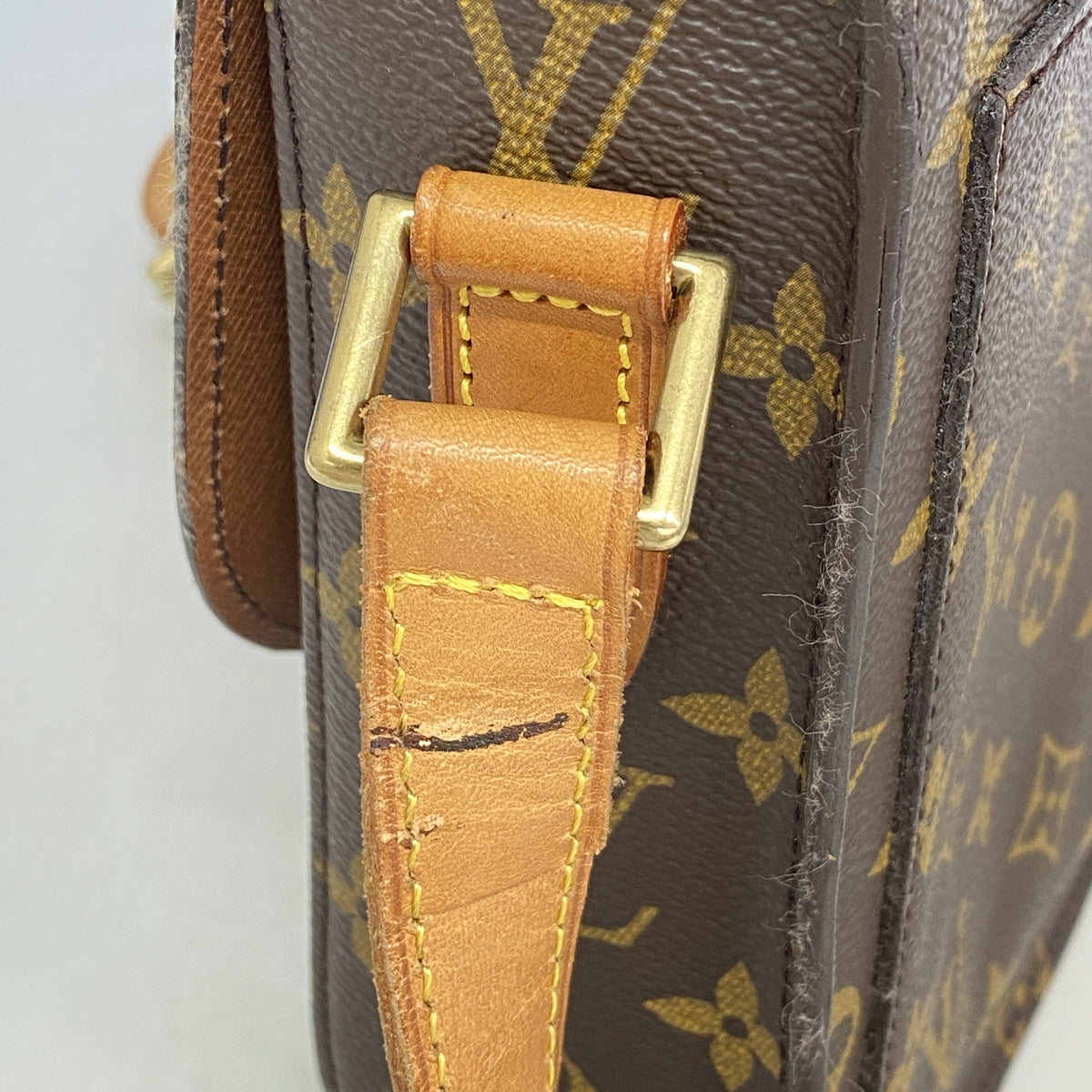 【6ge6190】ルイヴィトン ショルダーバッグ モノグラム サンクルーGM M51242 ブラウン【中古】レディース