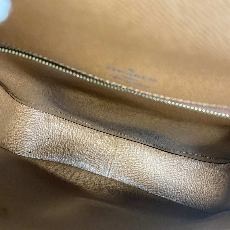 【6ge6190】ルイヴィトン ショルダーバッグ モノグラム サンクルーGM M51242 ブラウン【中古】レディース