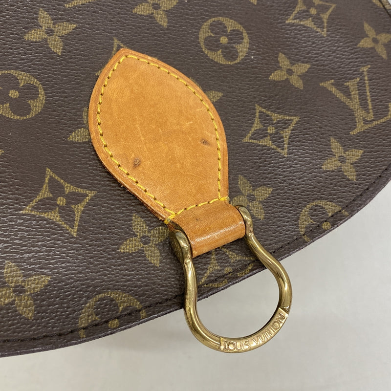 【6ge6191】ルイヴィトン ショルダーバッグ モノグラム サンクルーGM M51242 ブラウン【中古】レディース