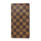【6ge6224】ルイヴィトン 長札入れ ダミエ カルトクレディ円 N60825 エベヌ【中古】メンズ