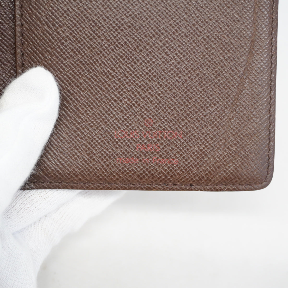 【6ge6224】ルイヴィトン 長札入れ ダミエ カルトクレディ円 N60825 エベヌ【中古】メンズ
