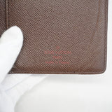 【6ge6224】ルイヴィトン 長札入れ ダミエ カルトクレディ円 N60825 エベヌ【中古】メンズ