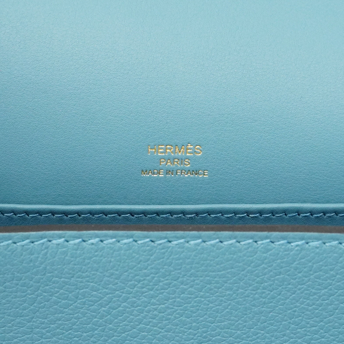 【6ge6226】エルメス ショルダーバッグ ゲタ エバーカラー ニューブルージーン ゴールド金具 W刻印【中古】レディース