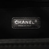 【6ge6228】シャネル トートバッグ エグゼクティブ レザー ブラック シルバー金具 2wayバッグ【中古】レディース