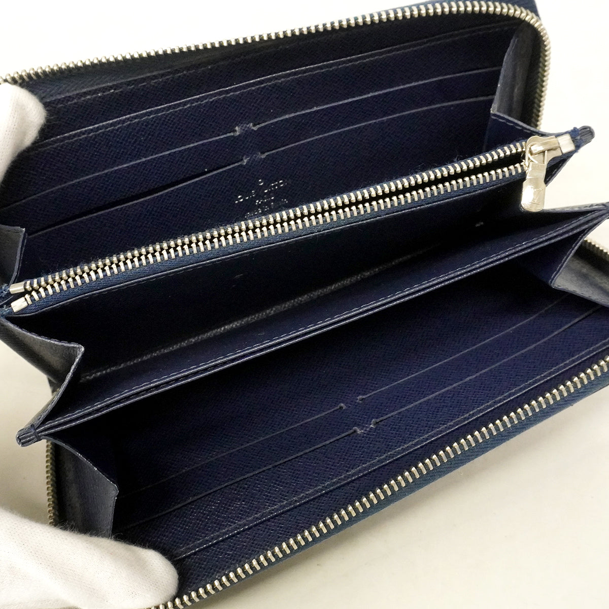【6ge6233】ルイヴィトン 長財布 エピ ジッピーウォレット M61873 アンディゴブルー【中古】レディース