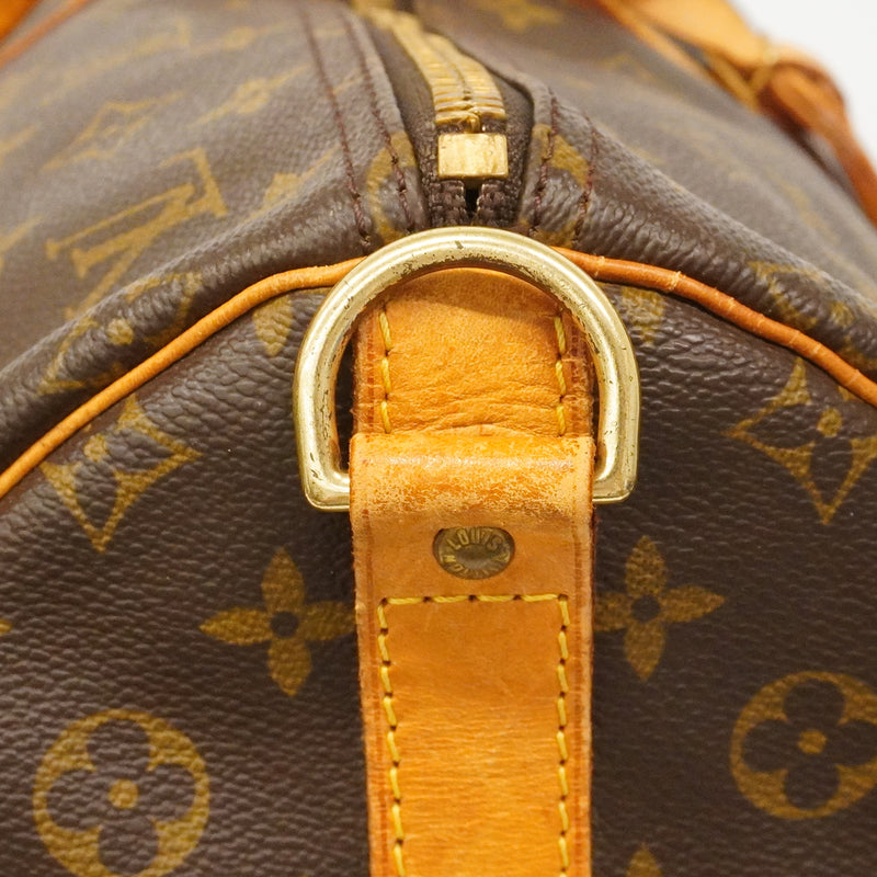 【6ge6241】ルイヴィトン ボストンバッグ モノグラム キーポルバンドリエール55 M41414 ブラウン【中古】メンズ レディース ユニセックス