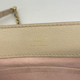 【6ge6246-h】ルイヴィトン ハンドバッグ ロックミーエヴァーMINI M21052 グレージュ 2wayバッグ【中古】レディース