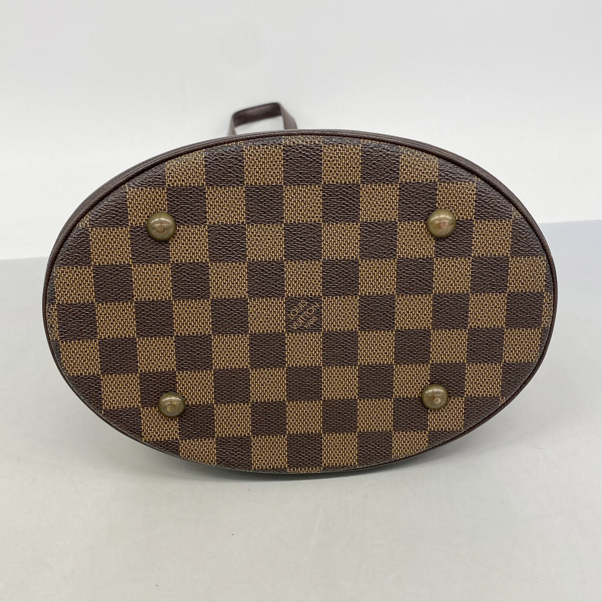 【6ge6247-h】ルイヴィトン トートバッグ ダミエ マレ N42240 エベヌ【中古】レディース