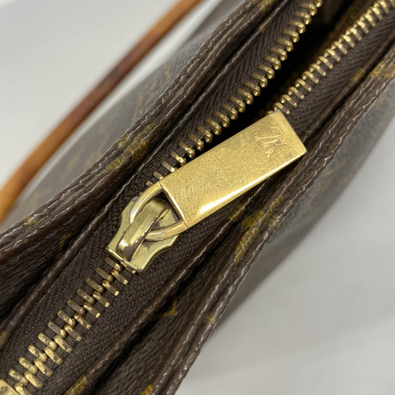 【6ge6249-h】ルイヴィトン ショルダーバッグ モノグラム ルーピングMM M51146 ブラウン【中古】レディース