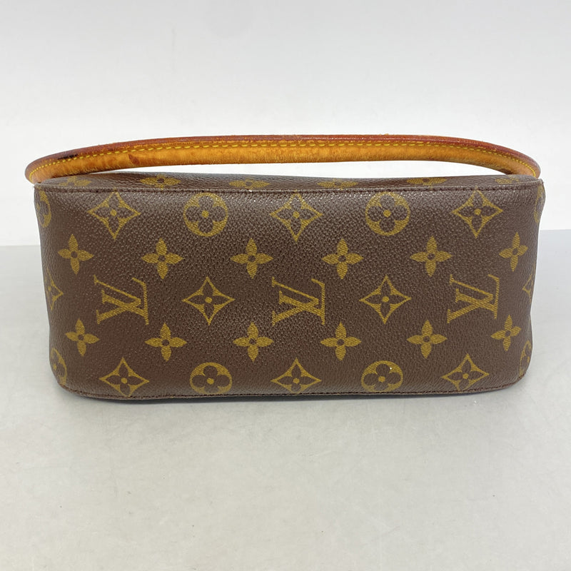 【6ge6249-h】ルイヴィトン ショルダーバッグ モノグラム ルーピングMM M51146 ブラウン【中古】レディース