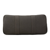 【6ge6251-h】エルメス トートバッグ ガーデンパーティTPM トワルミリタリー ベブラン シルバー金具 G刻印【中古】レディース