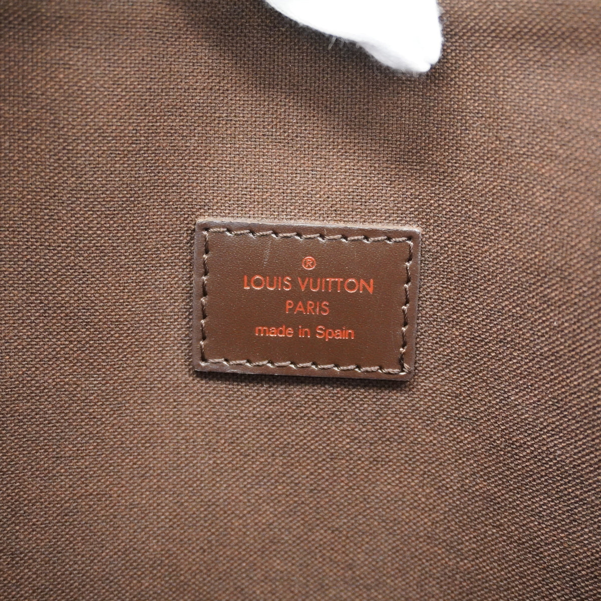 【6ge6260-k】ルイヴィトン トートバッグ ダミエ カバボブール N52006 エベヌ【中古】レディース