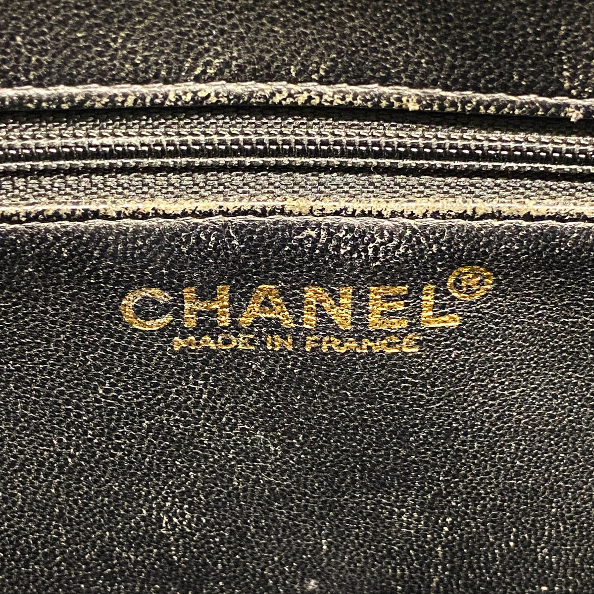 【6ge6265-h】シャネル トートバッグ 復刻トート キャビアスキン ブラック ゴールド金具【中古】レディース