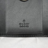 【6ge6268-k】グッチ キーケース グッチシマ 138093 レザー ブラック シルバー金具【中古】メンズ レディース ユニセックス