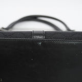 【6ge6269-k】グッチ ハンドバッグ GGキャンバス/ジャッキー 01719 キャンバス ブラック シルバー金具【中古】レディース