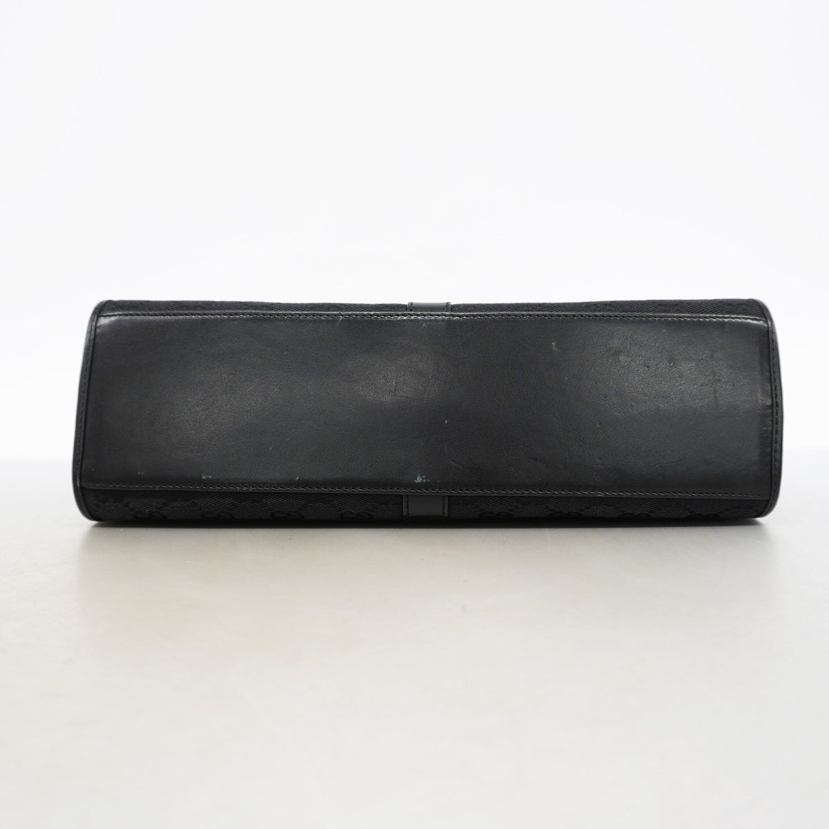 【6ge6269-k】グッチ ハンドバッグ GGキャンバス/ジャッキー 01719 キャンバス ブラック シルバー金具【中古】レディース