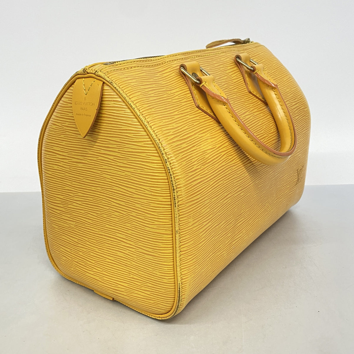 【6ge6276-k】ルイヴィトン ハンドバッグ エピ スピーディ25 M43019 ジョーヌ【中古】レディース