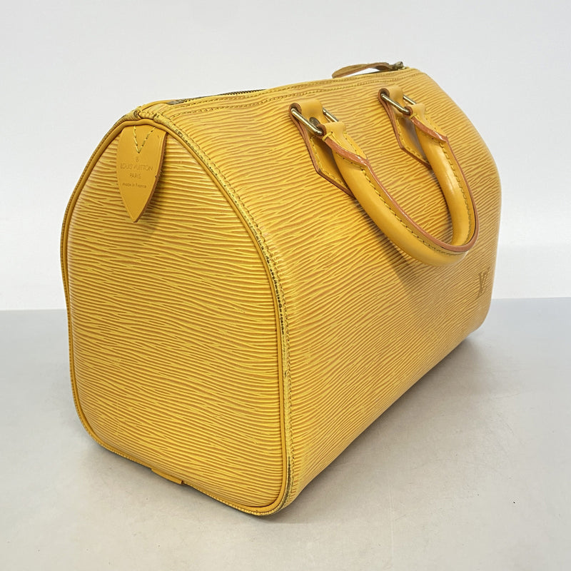 【6ge6276-k】ルイヴィトン ハンドバッグ エピ スピーディ25 M43019 ジョーヌ【中古】レディース